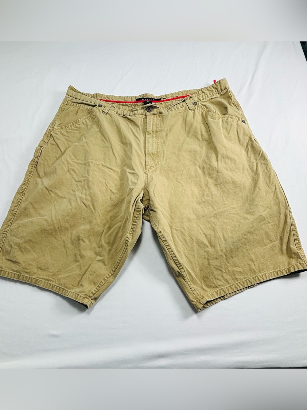 Men's Khaki Casual Cotton Shorts M574